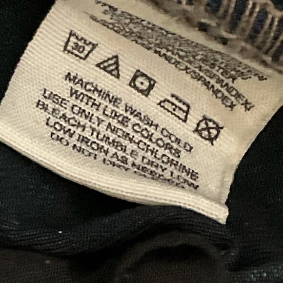 FREE PEOPLE Jeans Skinny Crop Ankle Zip Pocket Dark Wash Edgy Jean 27 Boho Moto - Picture 9 of 10